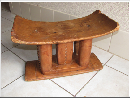 Hand carved Ashanti Footstool
L49cm
$500
